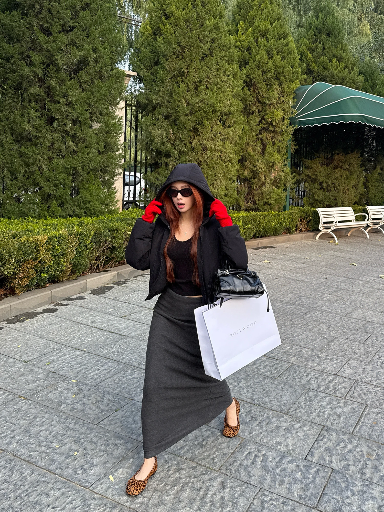 

Soft Cozy Woolen Knitted Skirt for Women Clean Fit Ci Commute A-Line Skirt Teen Ladies mid Waist Regency Fiber Blend