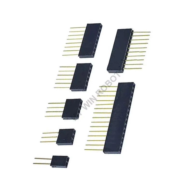 10 sztuk/partia 2.54mm 1x2P/3P/4P/5P/6P/8P/10P/15P Pin żeńskie złącze nagłówkowe podwójnego rzędu PC104 dla trybu Raspberry Pi 2 — zdjęcie 4