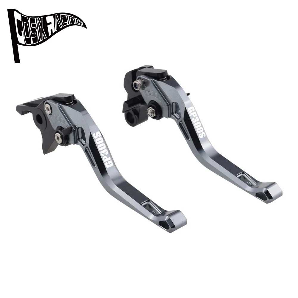 Palancas de embrague de freno corto para motocicleta, ajuste para ROYAL ALLOY GP300S GP300SP, nuevo estilo, accesorios CNC