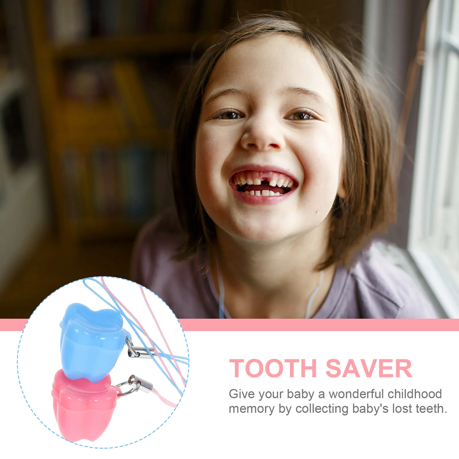 

20 шт., коробки на память для детских зубов, розовые легкие держатели для зубов, органайзер для хранения потерянных зубов, мемориальная коробка