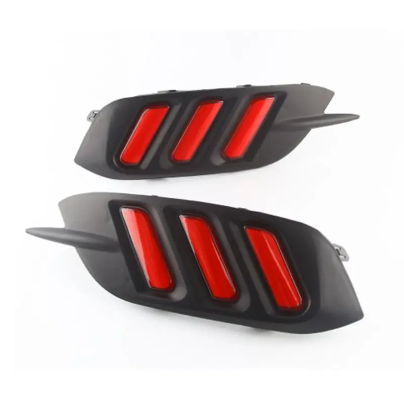 

DRL Reflector Lamp LED Rear Bumper Tail Light Brake Lights For Honda Civic 2016-2018 Car