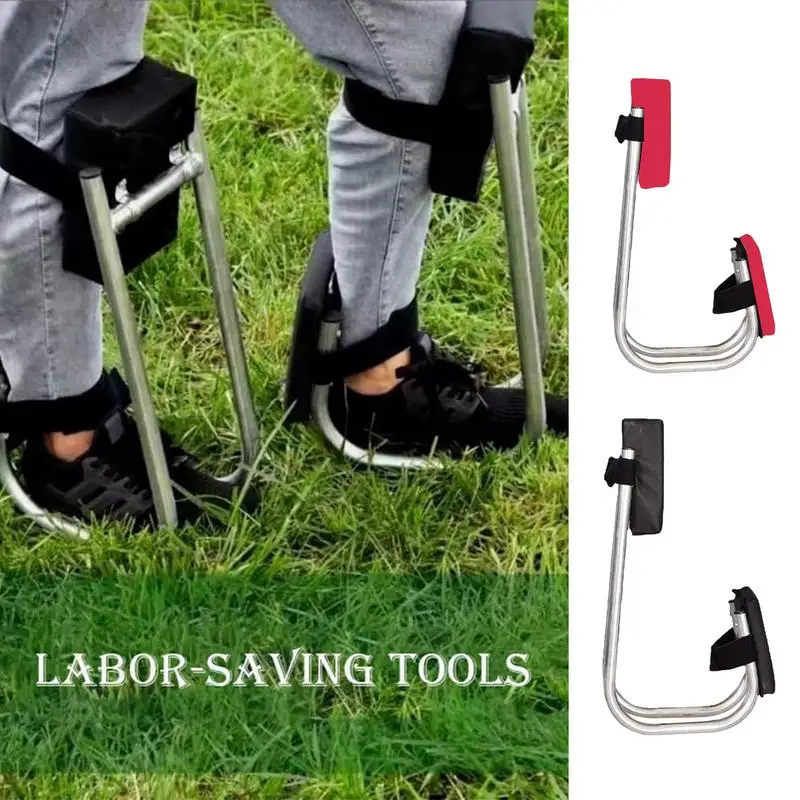 

Gardening Kneeler Portable Leg Kneeling Brace With Seat Garden Stool Chair Strap On Kneeling Device Knee Seat garden supplies