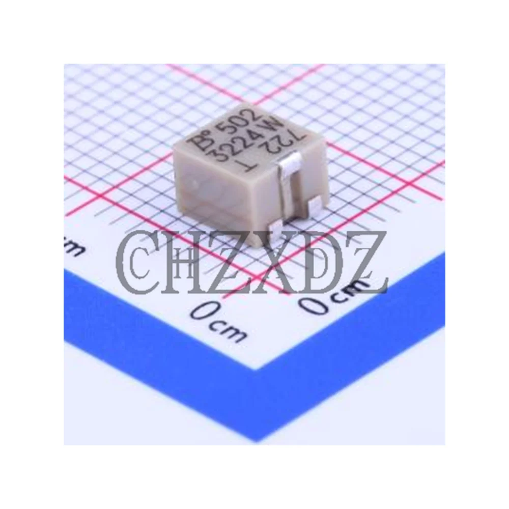 

100% Original 3224W-1-502E Trimmer Resistor - Surface Mount 4mm 5Kohms 10% Square Cermet Sealed 3224W