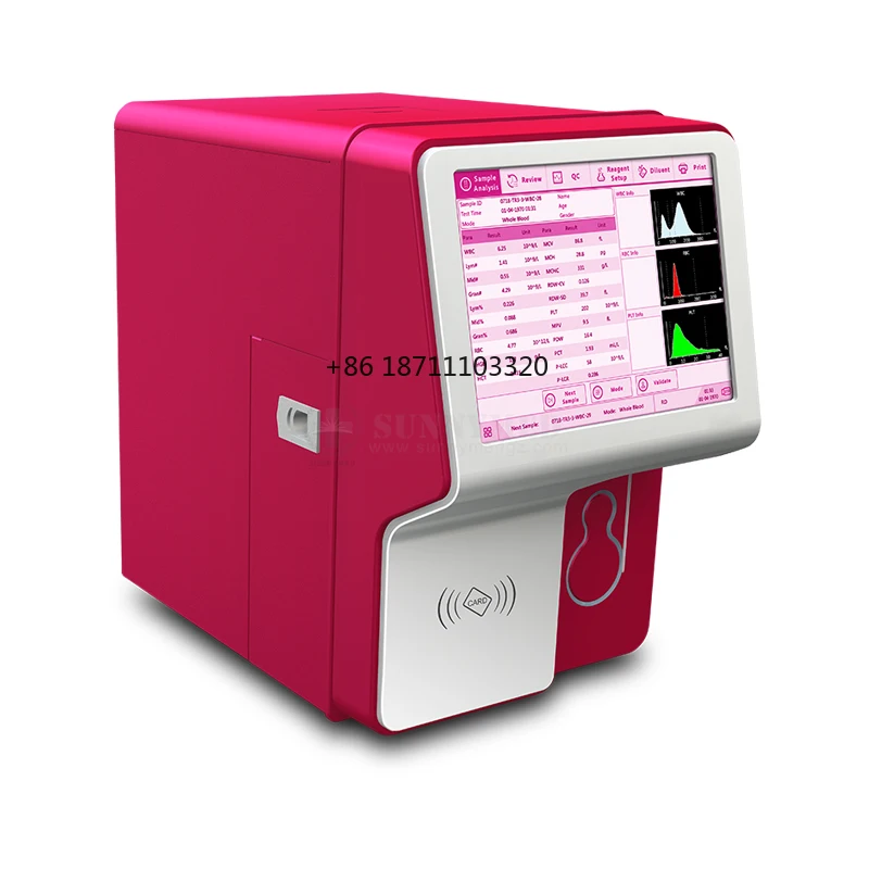 SYW-VH30 Vet Hematologic CBC Blood Test Machine Hemogram Veterinary 3 Parts Hematology Analyzer