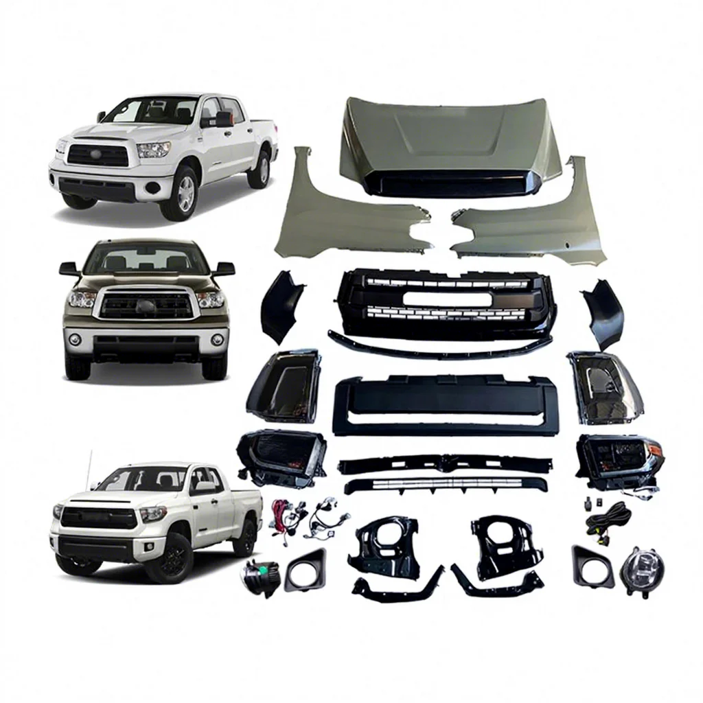 

Wide Body Kit Facelift for 2007-2013 Upgrade to 2020 Model Fender Hood Bumper Grille Taillight Headlight Bodykit
