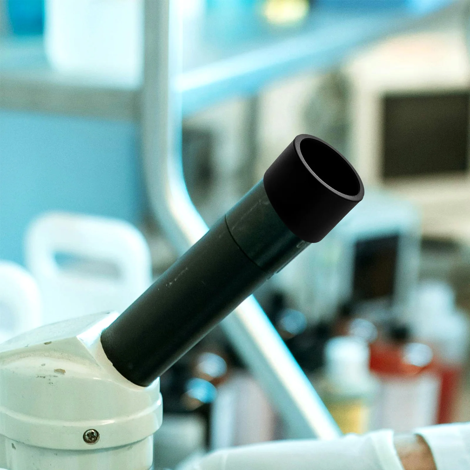 

1Pair Microscope Eyepiece Professional Appearance Ergonomic Design Prevents Debris Clear Unobstructed View