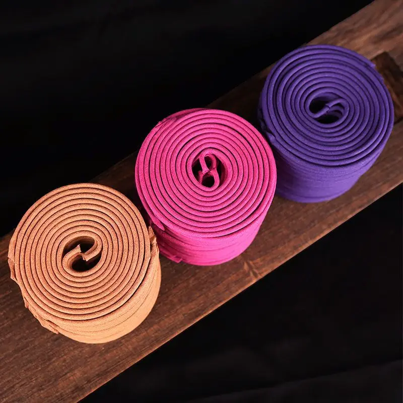 48pcs/box Mixed Natural Incense Coils 3 Hours Lavender Lemongrass Essential Oil Coil for Outdoor Use Coil Incense in Box