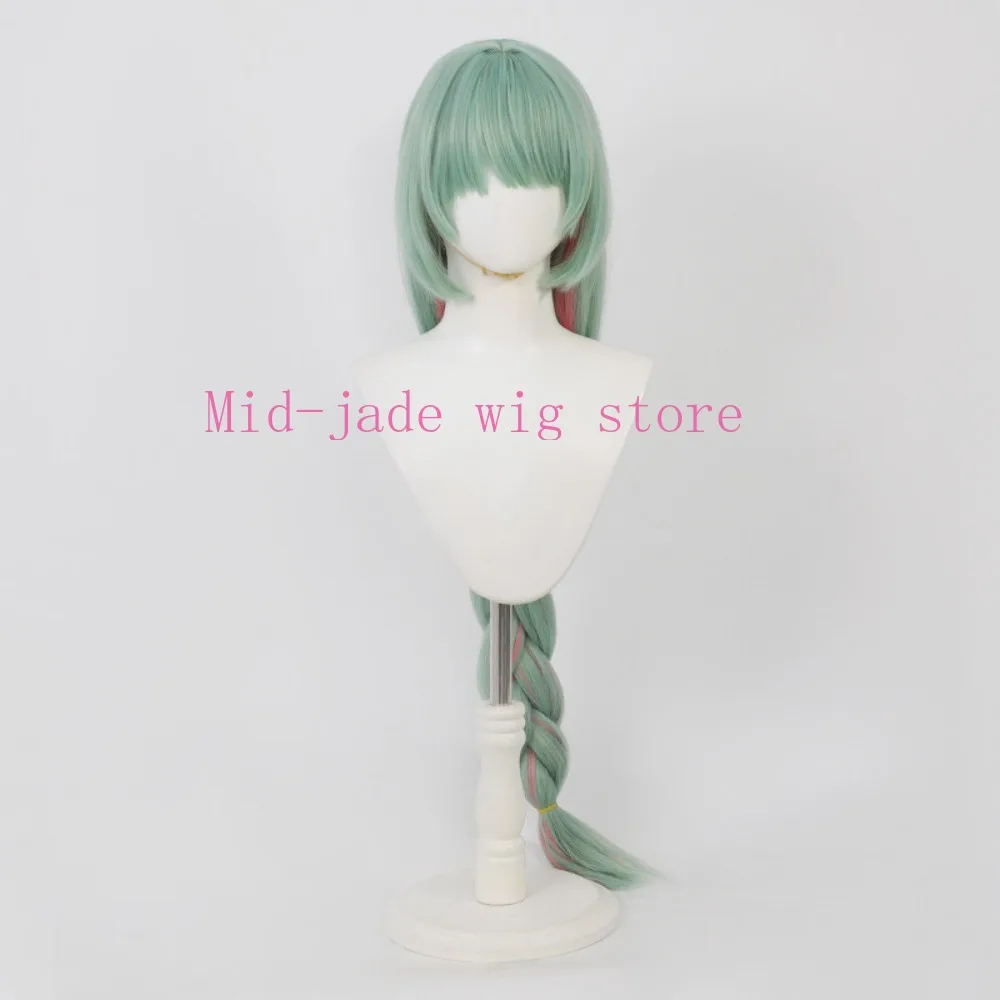 Phrolova White Dress Cosplay Wig Highlight Hair for Spring Festival Game Expo and Photography view 4