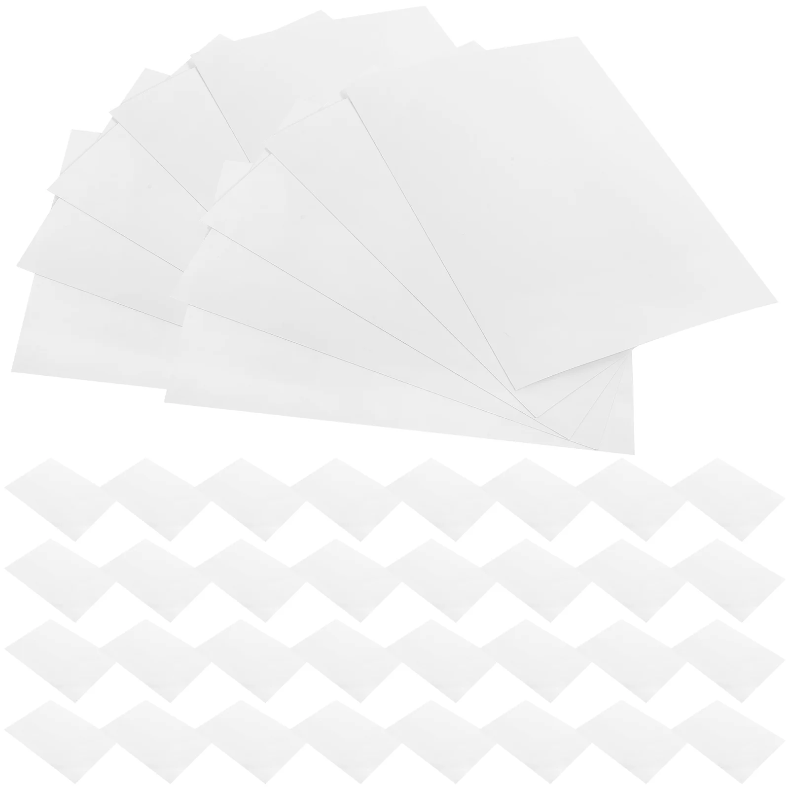 100 Sheets Printing Paper Daily Printer Photographic Papers Adhesive Glossy White