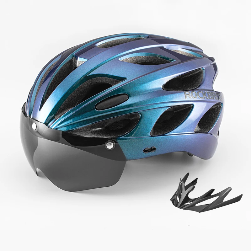 ROCKBROS Ultraleichter Fahrradhelm 5762 cm Integral geformter Fahrradhelm  Atmungsaktiver Sicherheits-Kopfschutz MTB-Rennradhelm - AliExpress 18