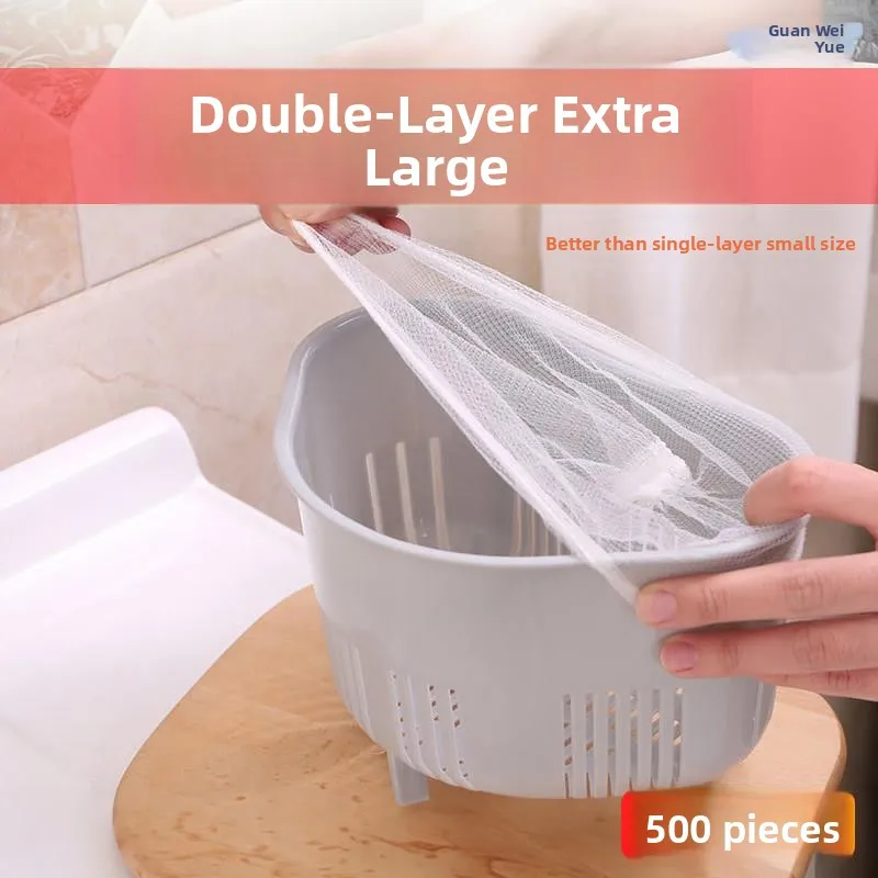

Large Size Kitchen Sink Strainer Vegetable Washing Basin Food Waste Disposal Filter Net Bag Dishwashing Drainage Tool