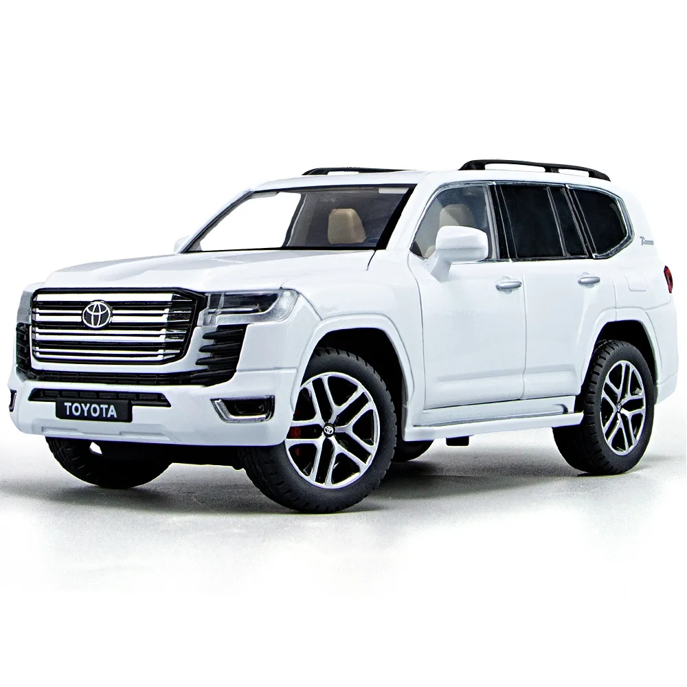 1:24 Toyota LAND CRUISER SUV High Simulation Diecast Car Metal Alloy Model Car Children\'s toys collection gifts