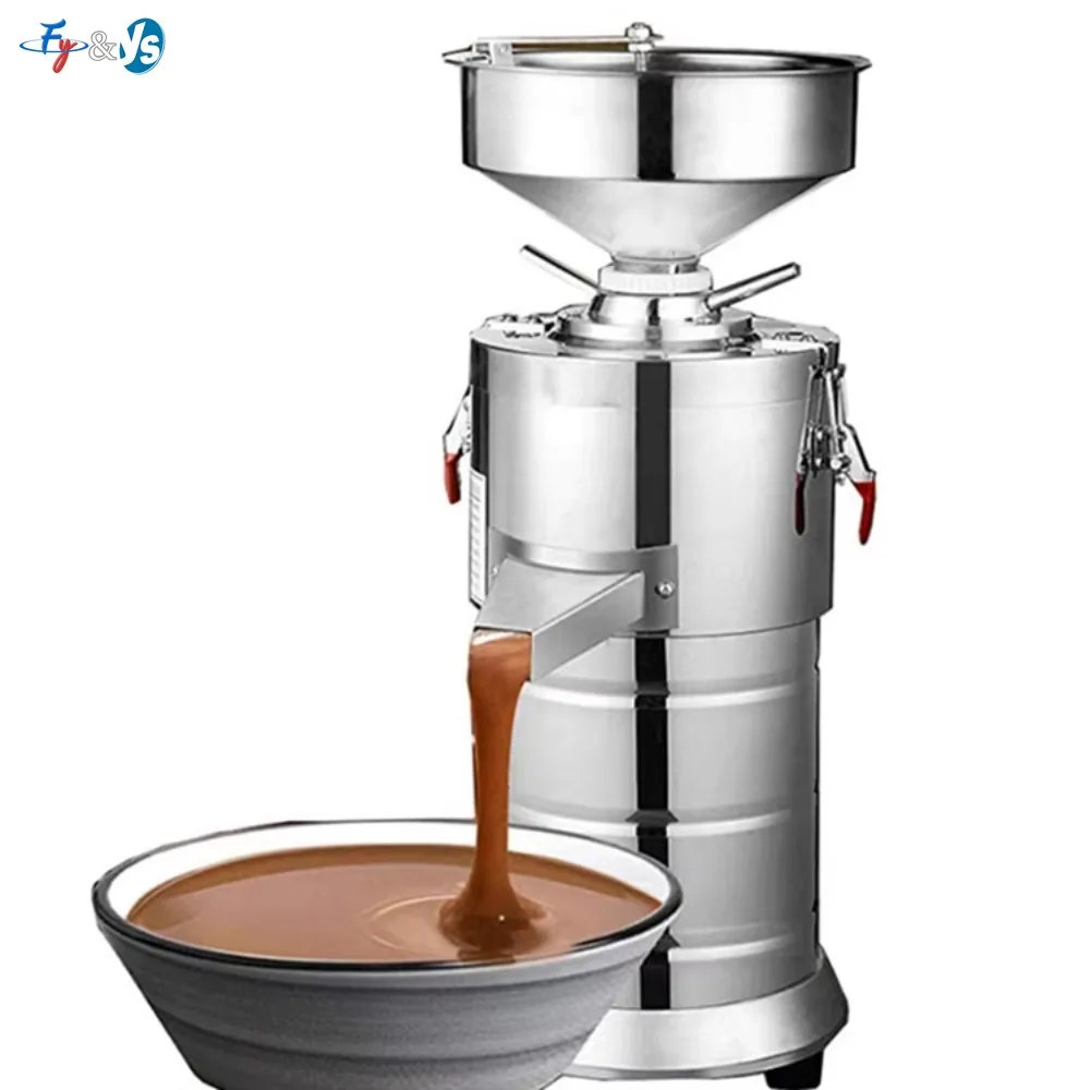 Vertical Multifunctional Peanut/Sesame Butter Machine – Stone Grinding, 220V Commercial/Home Food Processor
