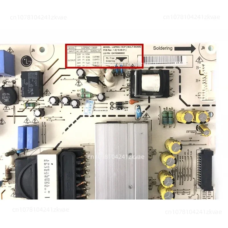 Original disassembly 55EG9100-CB power board LGP55C-15OP EAY63989802 LGP55C-15OP EAY63989801