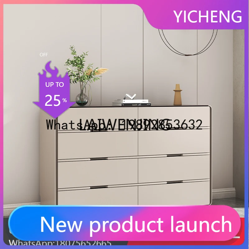 

LYY Minimalist Bedroom Storage Master Bedroom Bedside Eight-bucket Cabinet Modern Simple Living Room Storage Cabinet