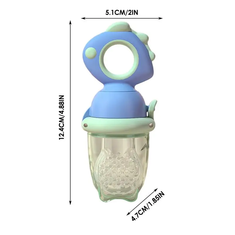 Sucette en silicone souple pour bébés, conception de dinosaure, sucette à mâcher, nourriture innovante, qualité alimentaire