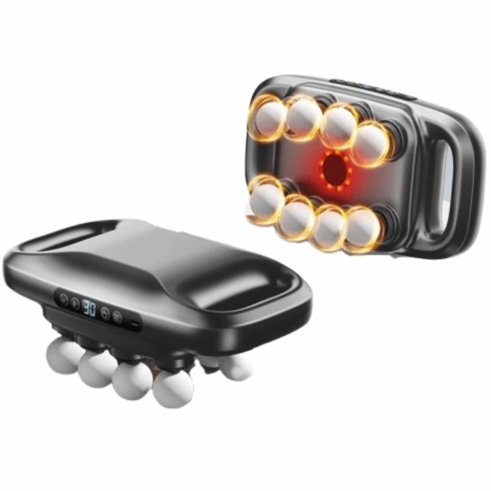 

8/12/16-Head Fascia Equipment Electric Muscle masajeador Waist Massager 30 Gear Adjustable High Frequency