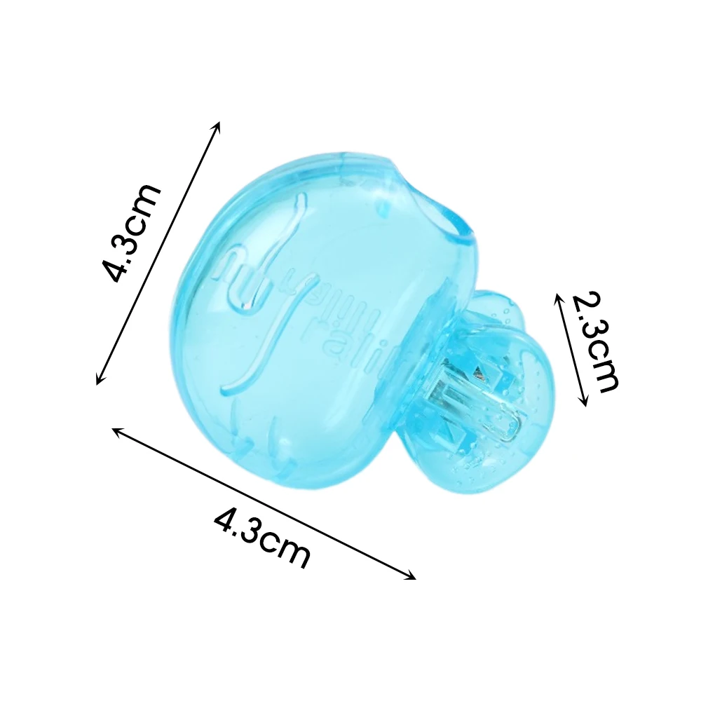 Portable Toothbrush Heads Cover Plastic Clip Toothbrush Protective Dustproof Pod Case Caps Travel Camping Bathroom Accessories