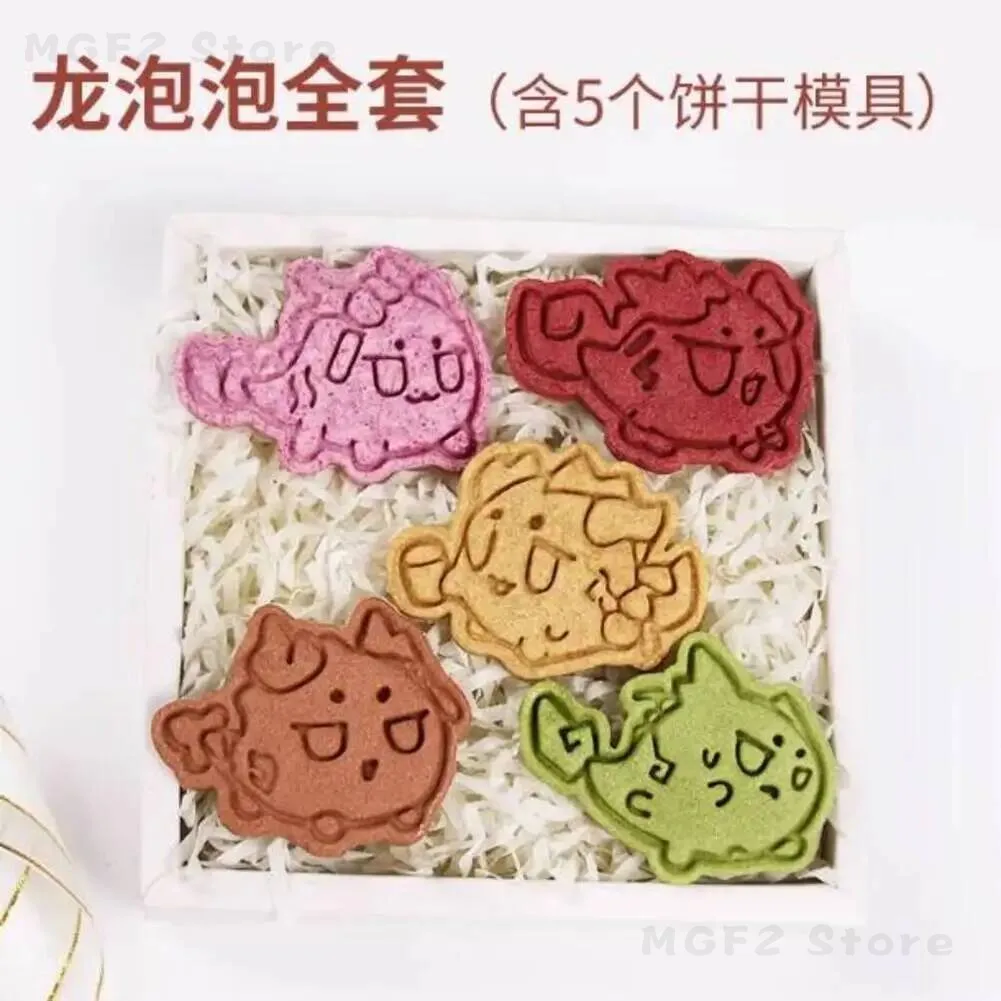 

Nian Arknights Dusk Ling Anime Chongyue Cookies Baking Mold figure Cosplay Biscuit Mould Cartoon Pressure Solid Xmas Giftt