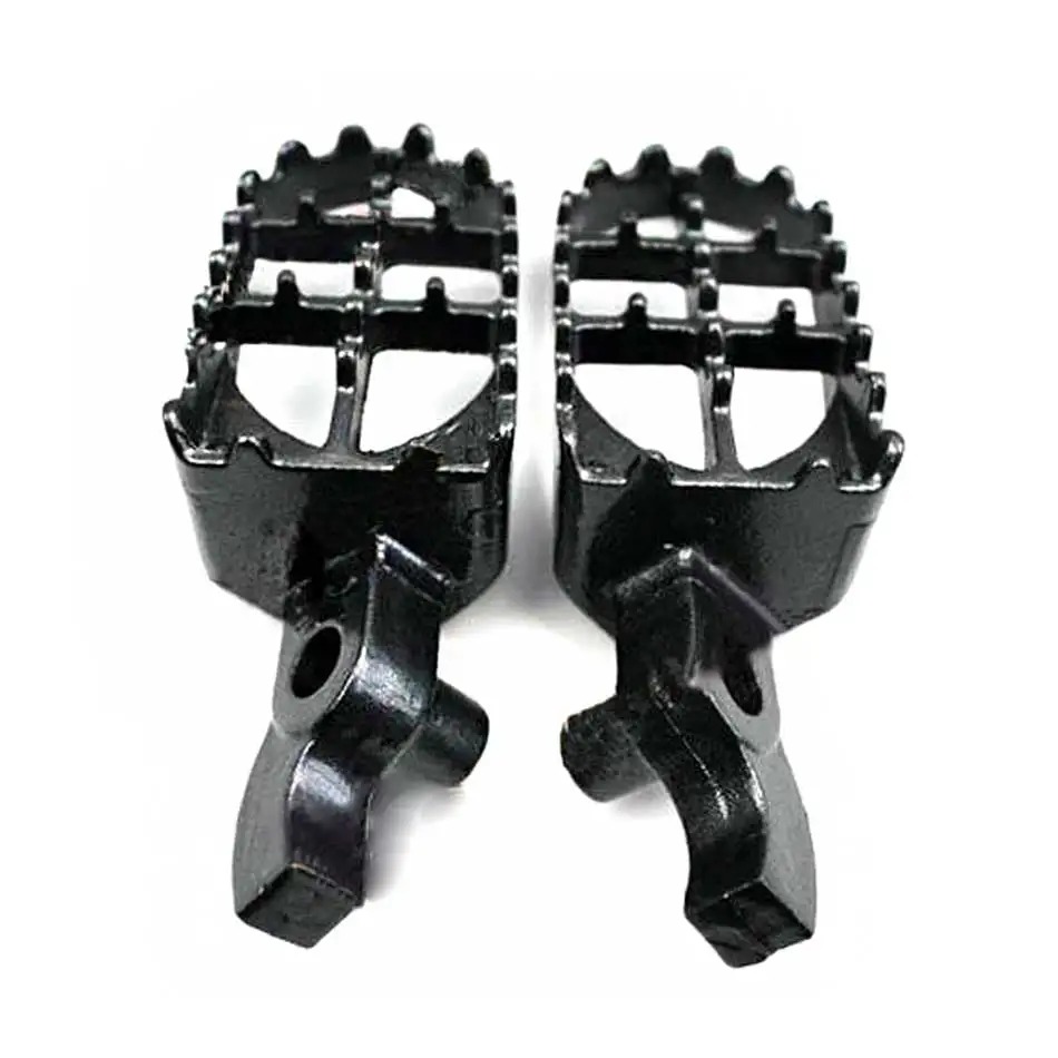 

Подножки для мотокросса MX Dirt Bike Racing, подножки для Honda 2000 2001 CR250R CR125R, черные детали для мотоциклов