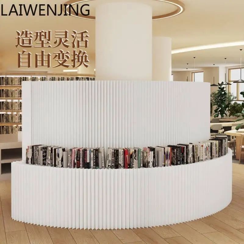 LYY  multi-layer booth paper wall partition luminous booth wall screen foldable