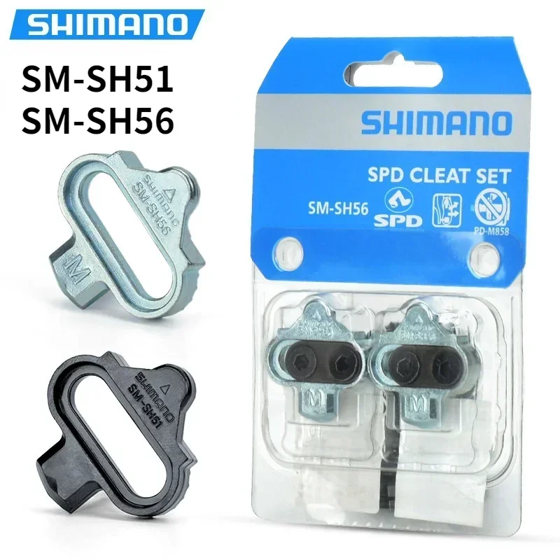 Shimano SPD SM SH56 SH51 حار الدراجة الجبلية الإصدار متعدد الإصدار دواسة سرق ث/مربط Mutter Platten تعويم berg Paar CLEAT مجموعة
