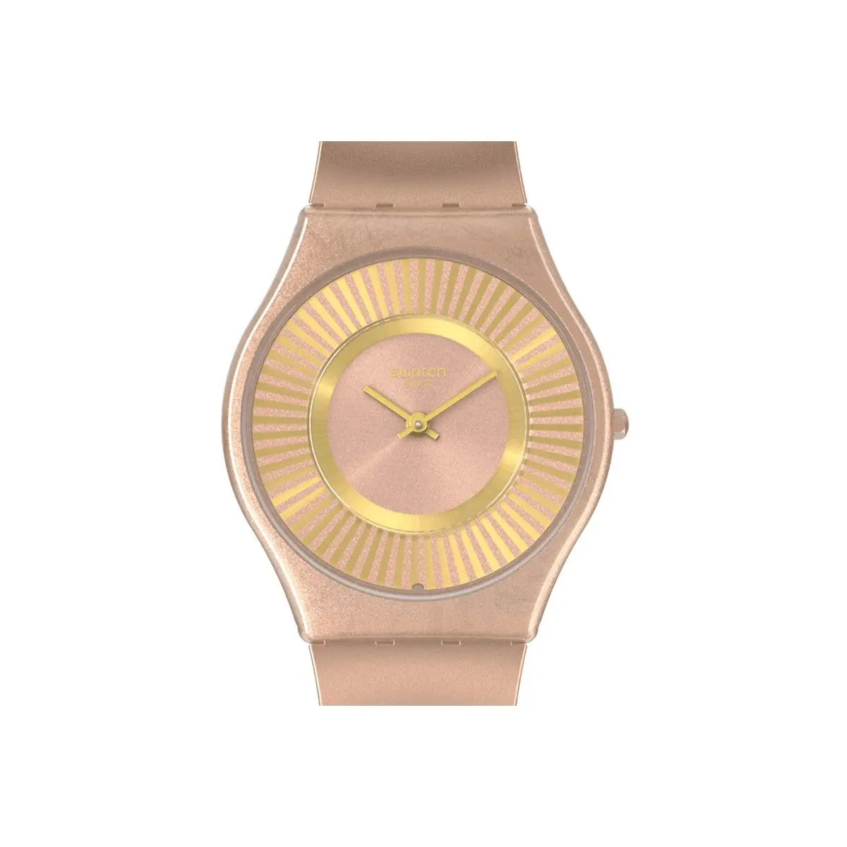 Swatch Swiss Watch Ultra Thin Series Sweet and Dynamic Candy Color Women's Earth Warmth Quartz Watch