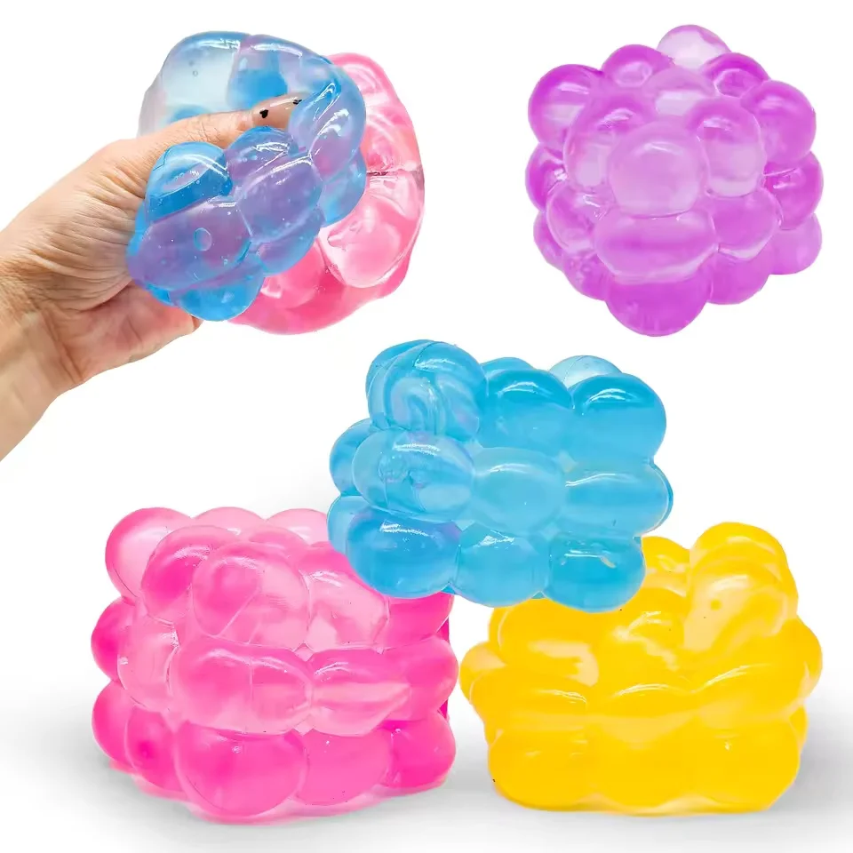 1Pc Nieuwe driedimensionale snoep kneden muziek volwassen Stress Squeeze zintuiglijke Speelgoed Decompressie Simulatie Kubus Party Gift
