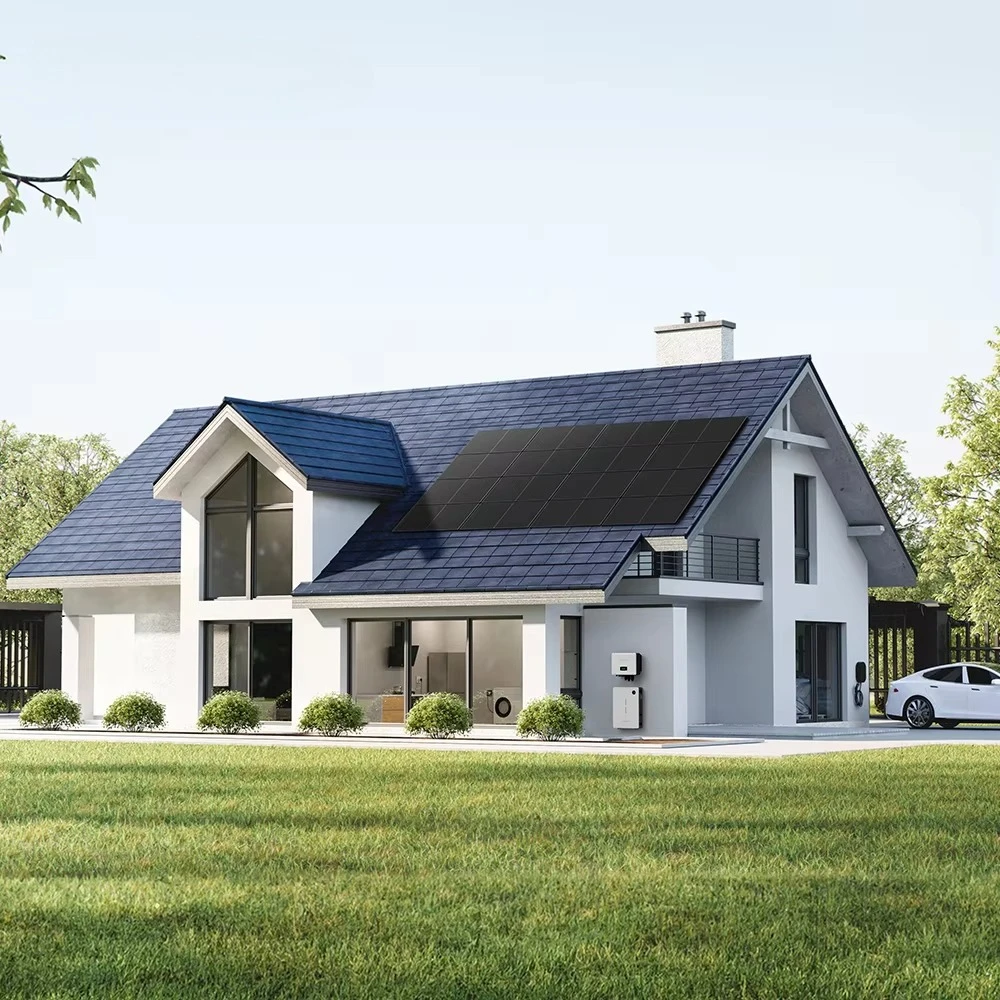 مجموعة كاملة من نظام الطاقة الشمسية 5kw 10kw 20kw 30kw نظام الطاقة الشمسية الهجين للمنزل #3