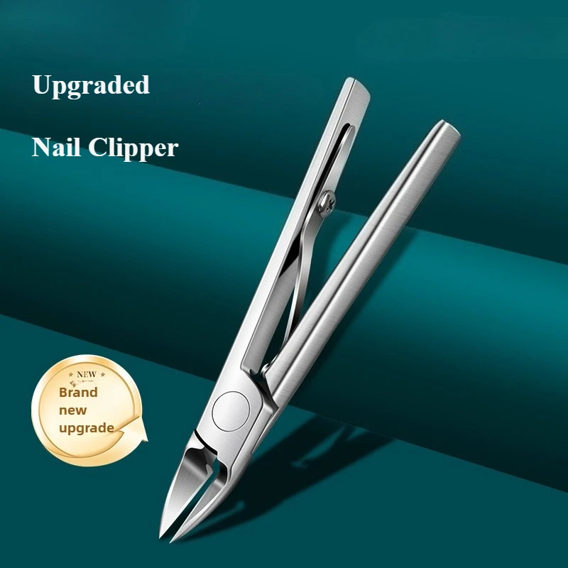 Thick Nail Professional Nail Clipper with Stainless Steel Body for Nail Care and Removing Ingrown Nails 1pcs image 5