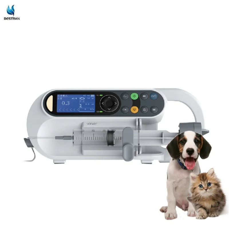 BT-SP01V Hospital Portable Vet Syringe Infusion Pump Veterinary Syringe Pump for Animals Pets Dogs Cats Iv Pump