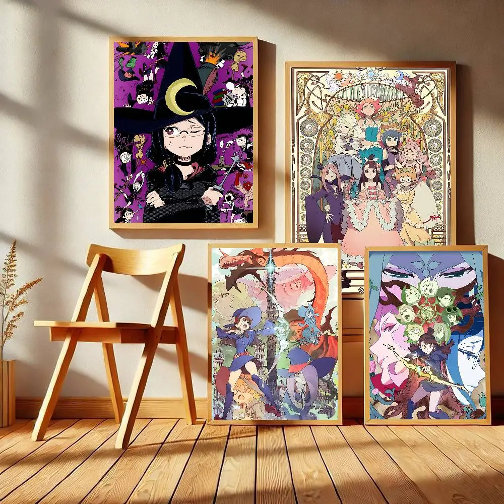 Anime L-Little Witch Academia Classic Movie Posters HD Quality Poster Wall Art Painting Study Nordic Home Decor