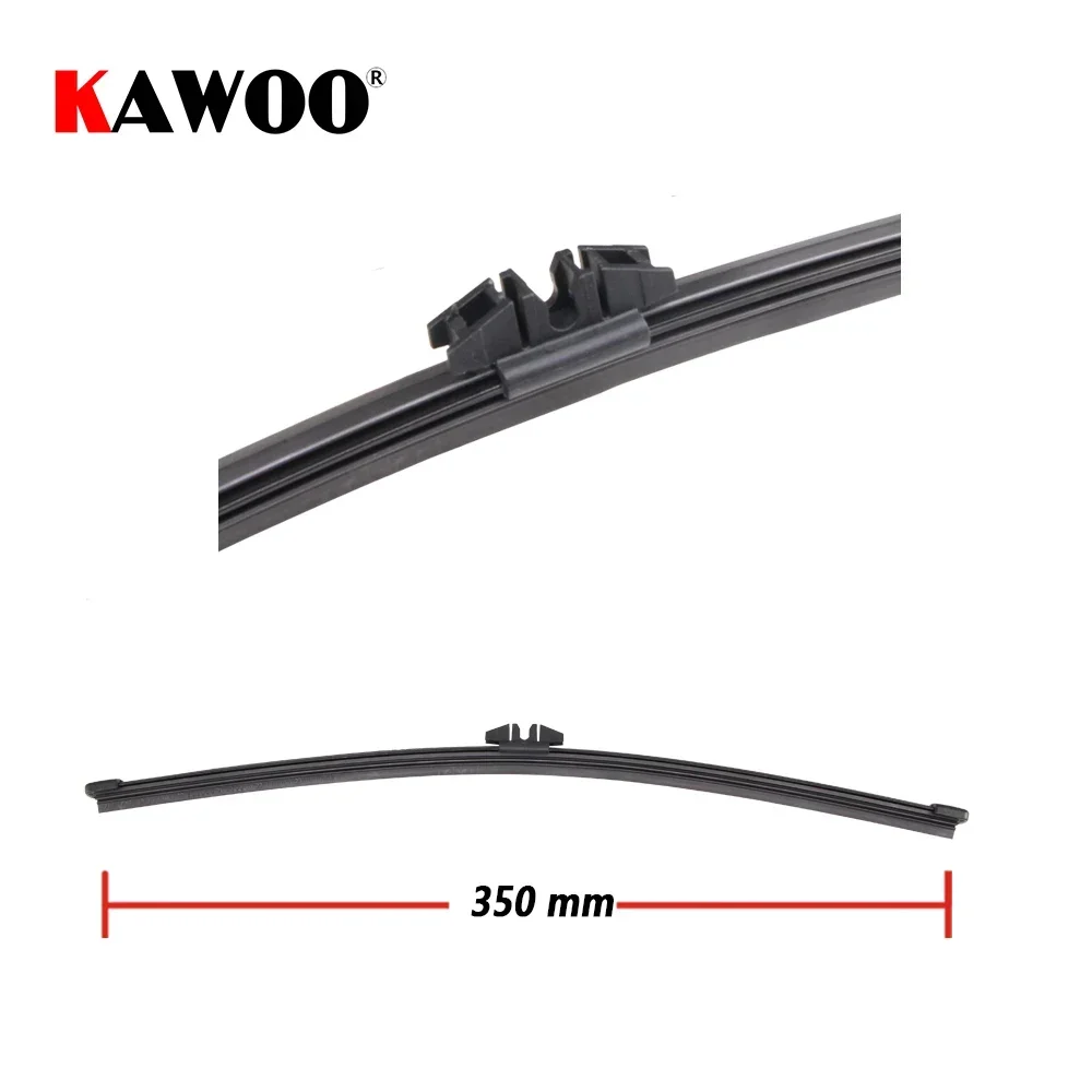 KAWOO Car Rear Wiper Blade Blades Back Window Wipers Arm For BMW X5 (G05) 2019 2020 2021 2022 2023 350mm Auto Windscreen Blade