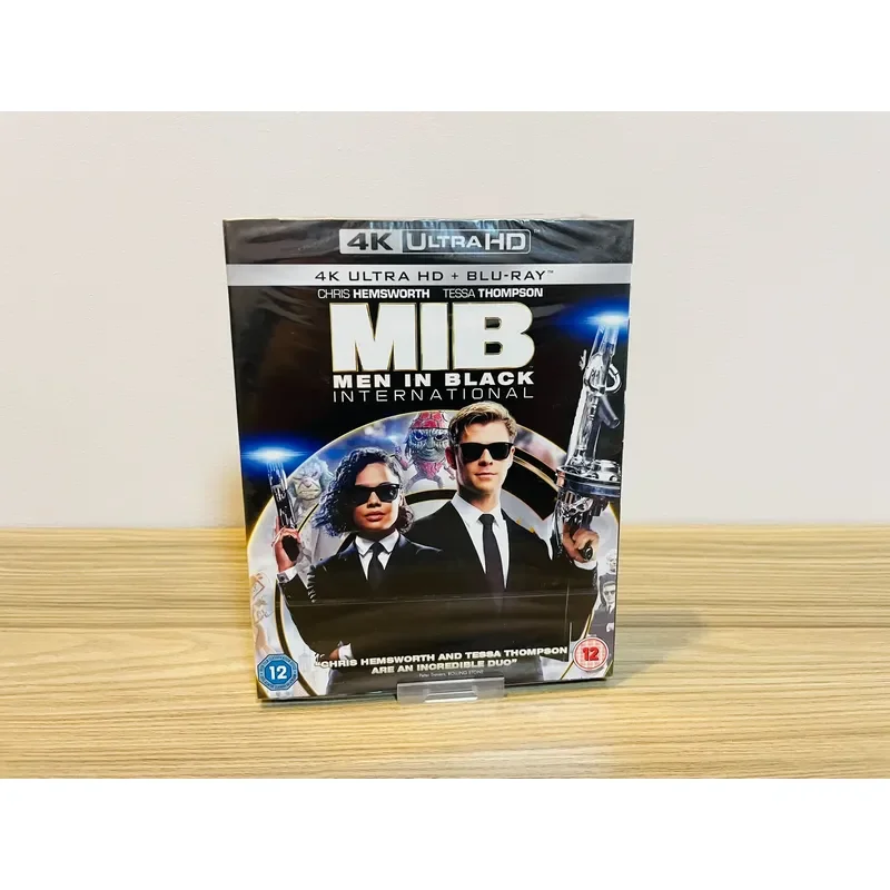 British Version 4K Blu Ray Men In Black Are Wanted Globally