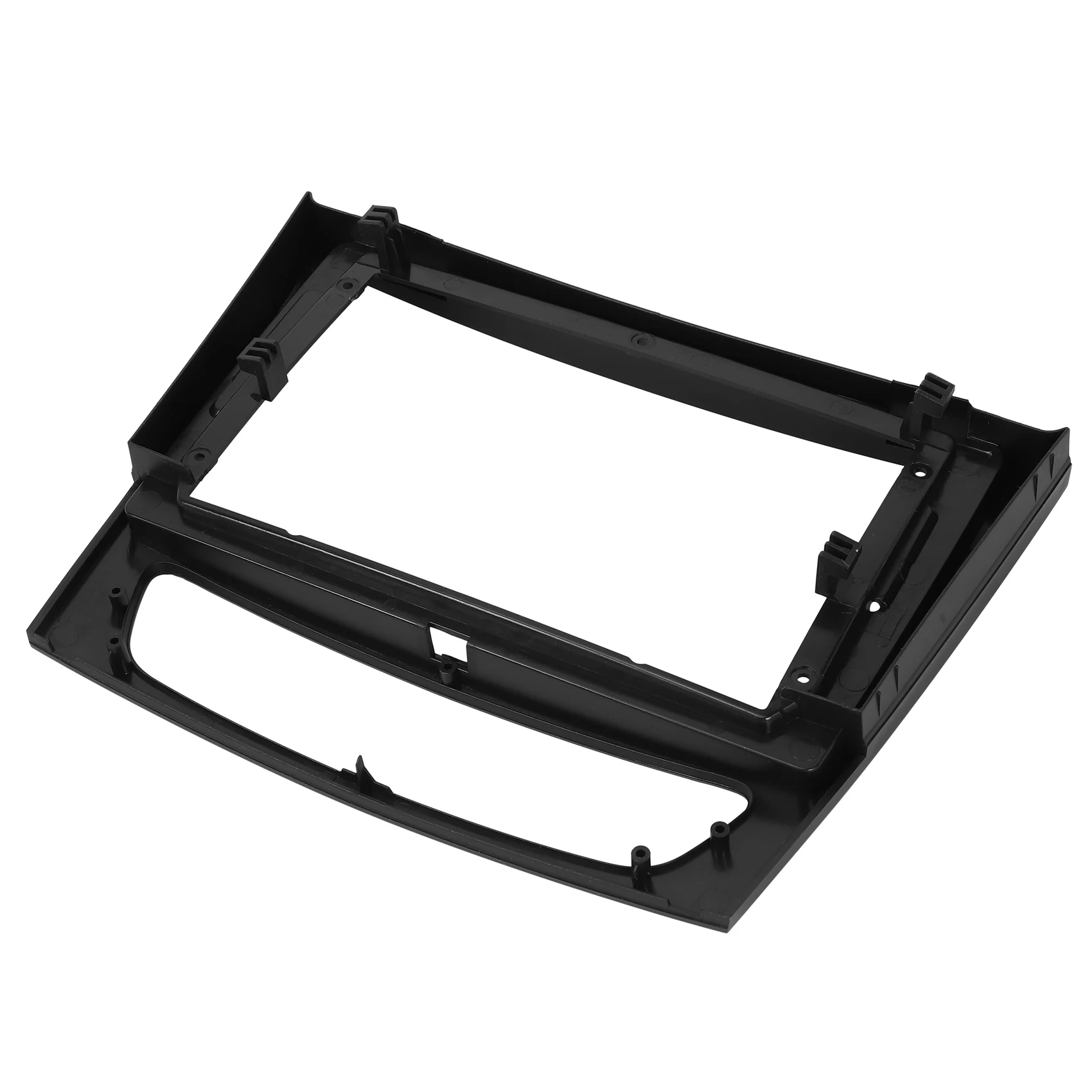 1/2Din Car CD DVD Frame Audio Fitting Adaptor Dash Trim Kits Facia Panel 9 INCH For BENZ E-Class W211 1999-2007