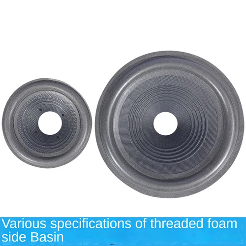 Imagen 2 del producto Accesorios para altavoces, cono de vibración, borde de espuma, papel de tambor de cono de costilla, 4 pulgadas a 15 pulgadas, 2 uds.