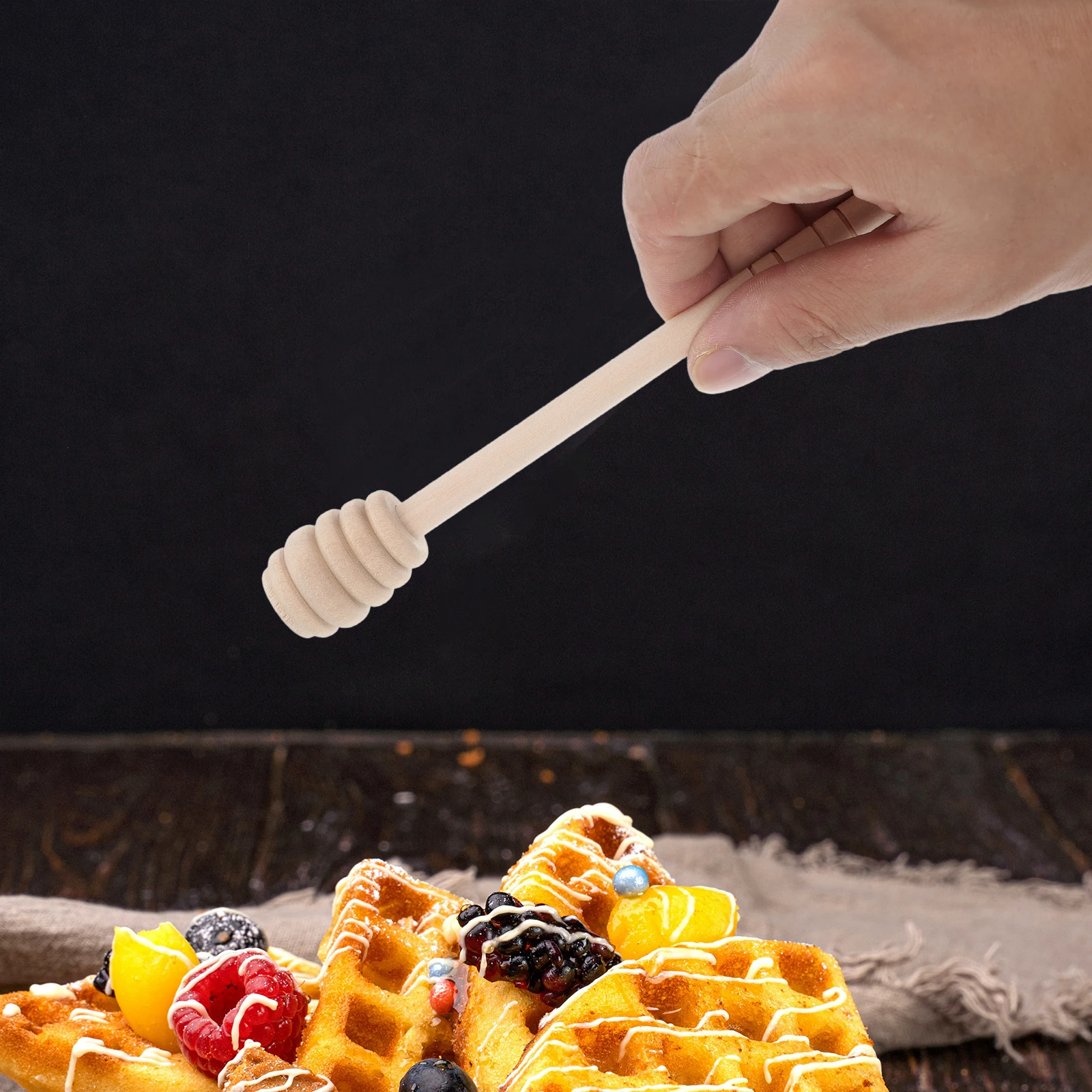 

5 Pcs Stirring Rod Honey Stirrer Sue Mixer Dippers Stick Syrup Sticks Tablespoon