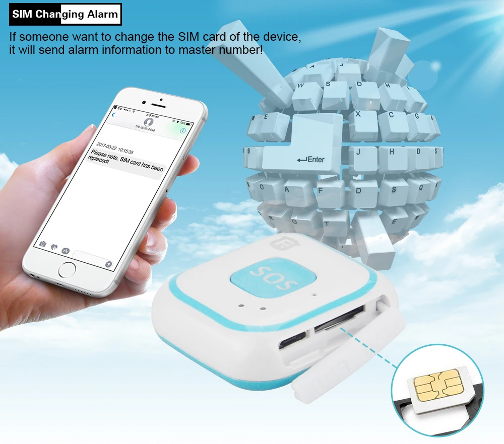 RF-V28 Two Way Calls Fall Alarm Kids GPS Tracker Child Mini Locator Personal Real Time Tracking device with Watch Wristband