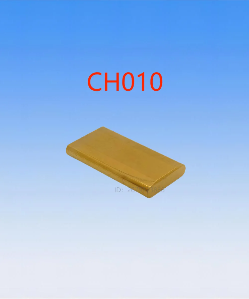 CH010 Upper& Lower Power Feed Contact (Titanium Plating)  For CHMER ACCUTEX Wire Cut EDM 35 * 18 * 5mm