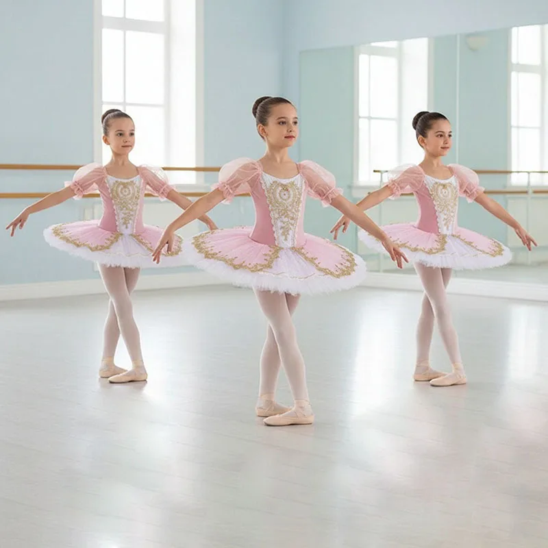 

New Blue Ballet Tutu Skirt Ballet For Children's Swan Lake Costume Kids Belly Dance Costumes Stage Performance Dress