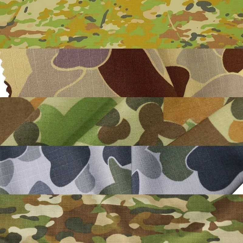 

Нейлоновая хлопковая австралийская камуфляжная ткань с несколькими каманами Rip Stop DCP, городской пустынный камуфляж IRR, инфракрасная светоотражающая ткань AMCU, униформа «сделай сам»