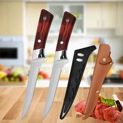 Professional Knife Tool Kitchen Boning Knife Chef's Knife Hand Forged Meat Cleaver Kitchen Knives Forged Steel Chef Cooking Tool