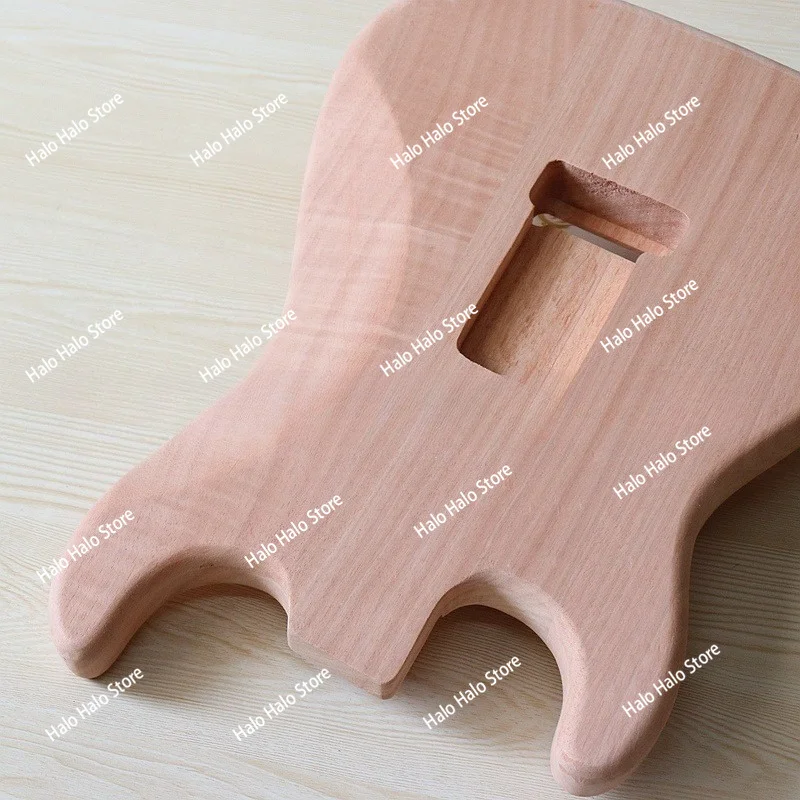 Three single matte log color electric guitar body, electric guitar instrument DIY assembly accessories