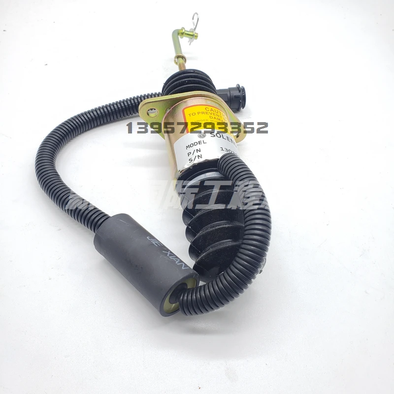 For marine diesel engine 13039205 oil cut off switch loader DT118-1 engine flameout solenoid valve