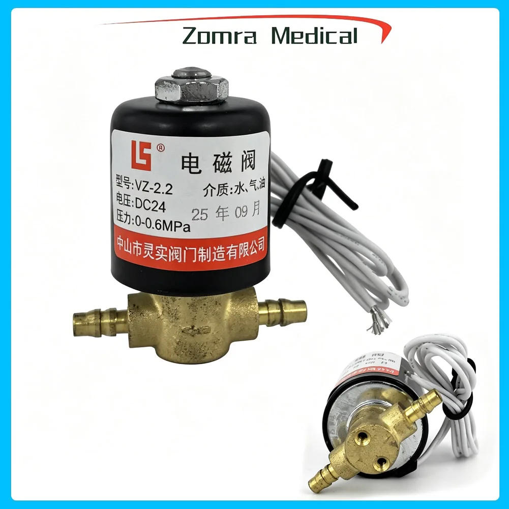 

Dental Solenoid Valve DC24 Magnetic Air/Water Control Spare Parts for Dental Equipment Repair And Maintenance