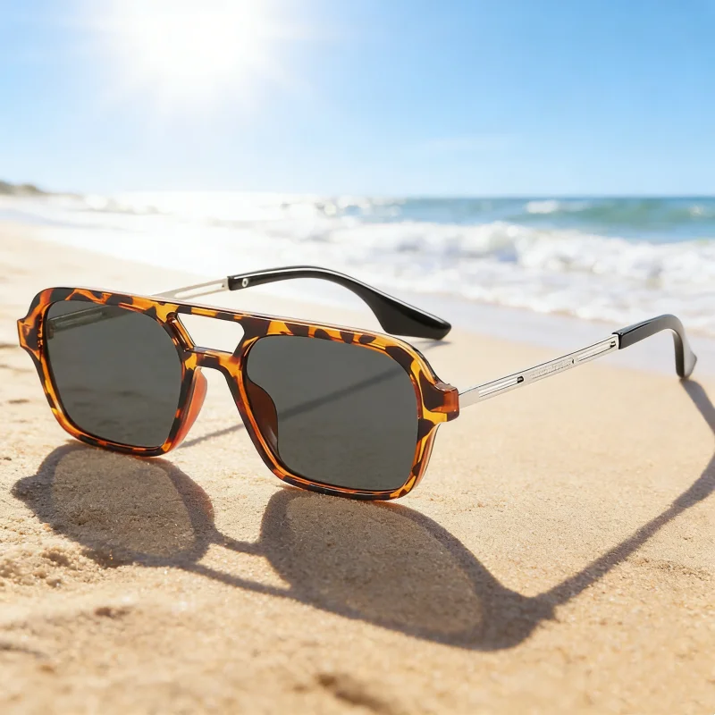 

Outdoor Travel Men's Sunglasses Unisex Vintage Classic Gray Lenses Eyeglasses Frames Women Optical Spectacle Eyeglasses