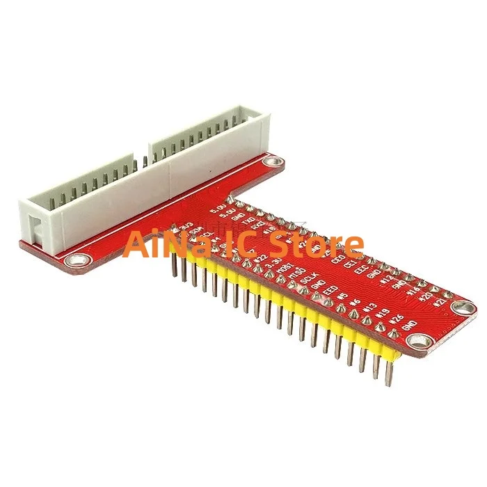 Pi B+special accessory T-shaped GPIO expansion board red/blue PCB board