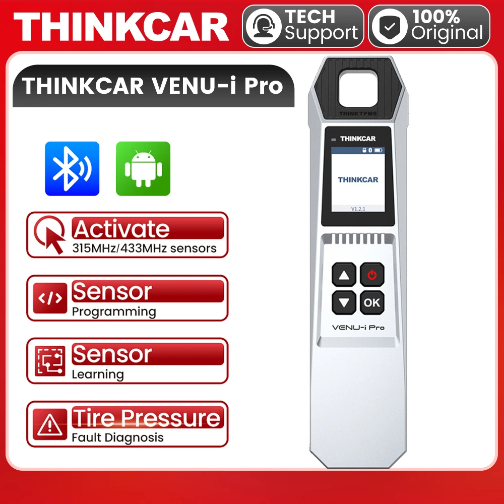 THINKCAR VENU i Pro TPMS Tire Pressure Diagnosis Reset TPMS Fault Sensor Learning/Activation/Programming for THINKSCAN 689BT