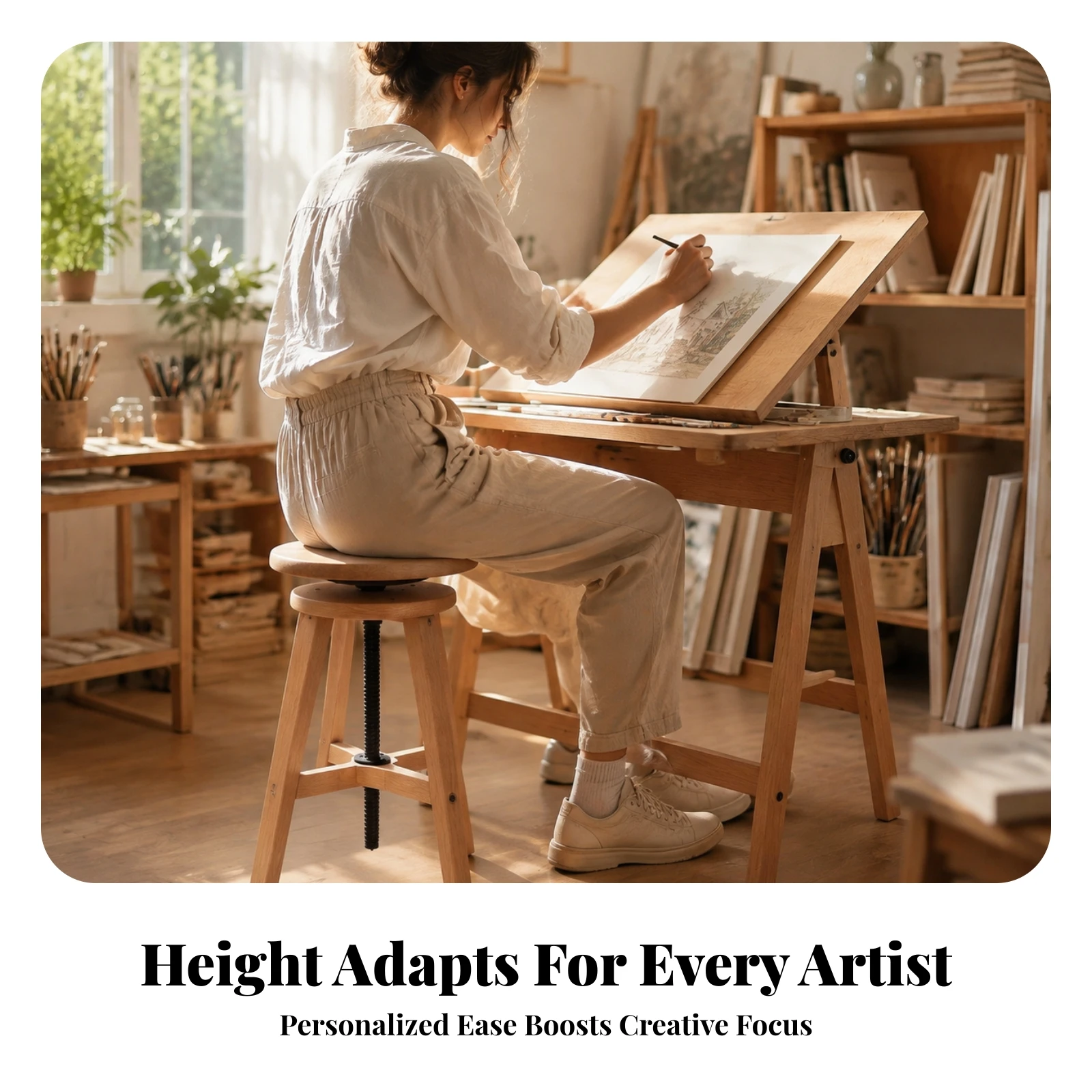 artist-stool-with-adjustable-height-sturdy-drafting-stool-with-adjustable-height-furniture-long-lasting-armless-for-artists