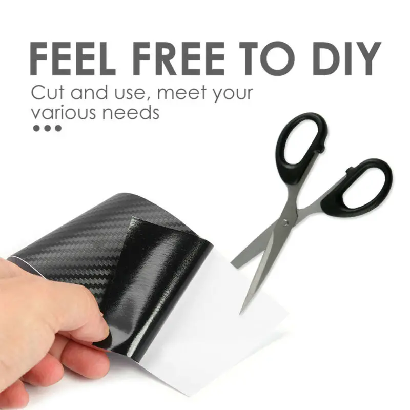 Крышка-на-порог-защитная-полоса-наклейка-на-порог-защита-от-кузова-карбоновая-полоса-от-царапин-защита-двери-переносной-надежный-полезный